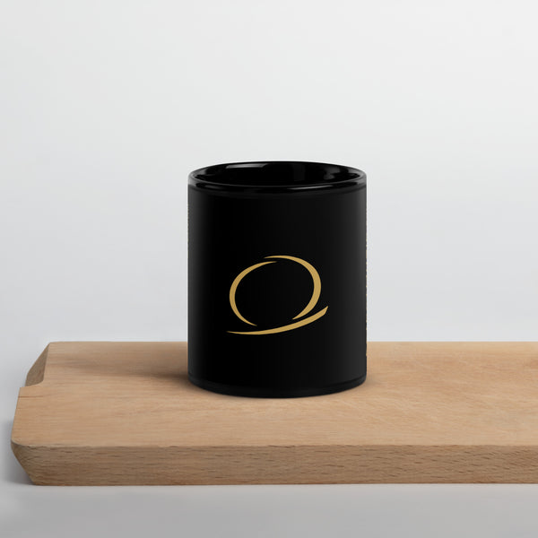 Exclusive Fatcat Music Black Glossy Mug